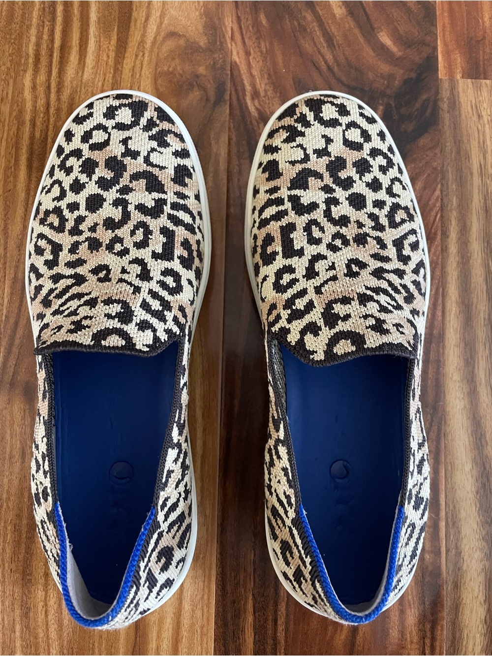 Rothy’s Slip on Sneaker Leopard Print size 8.5
